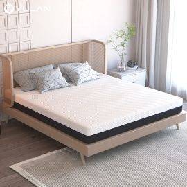 Ventilated Gel Mattress Bed Foam Mattress Removable Fabric Adjustable Hybrid Spring Mattress