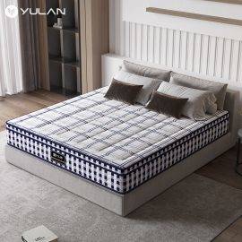 Natural Latex Layer Peaceful Sleep Convoluted Foam Contouring Curve Prime Hybrid Medical Style Matresses