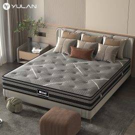 Pressure Relieving Premium Royal Sleep Well Comfort Pillow Top Pocket Spring Memory Foam Mattress