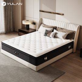 Hotel Mattress Latex Firm Roll Compress Pocket Spring Box Best Hybrid Memory Foam Mattress