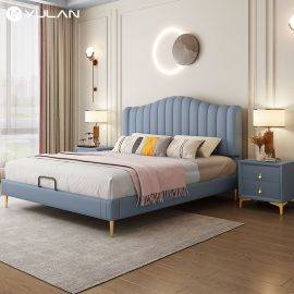 Modern Design Queen Size Bed Home Furniture Bedroom Set Hotel Apartment Bed With Drawers Storage King Bed