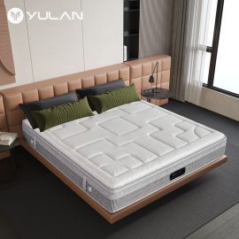 Manufacturer Wholesale Price European Style Gel Memory Foam Hybrid Spring Roll Up Home Mattress