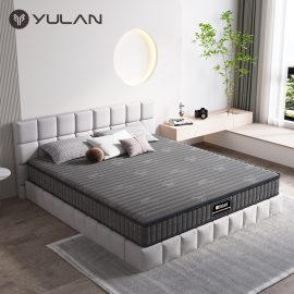 Imported Natural Latex Foam Layers Roll Up Package Prison and Hospital Mattress Spinal Care Orthopedic Mattress