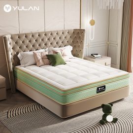 luxury Full King Queen Size Visco Gel Memory Foam Mattresses Latex Foam Sleep Well Foam Mattress Rolled In A Box