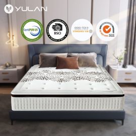 Professional Manufacturer Euro Top Deep Sleep Hotel Durable Memory Foam Layers Mattresses for Full Size Bed Mattress